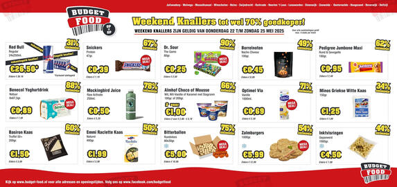 Budget Food folder Pagina 1