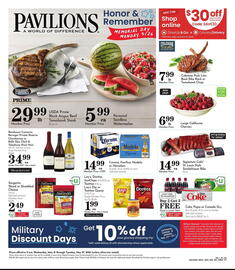 Pavilions Weekly Ad week 21 Page 1
