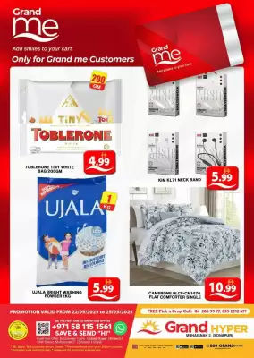 Grand Hyper Market catalogue (valid until 25-05)