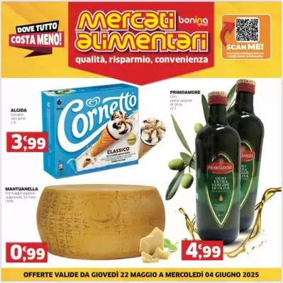 Volantino Mercati Alimentari (valido fino al 4-06)