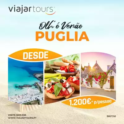 Folheto Viajar tours (válido até 28-06)