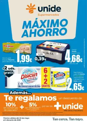 Folleto Unide Supermercados (válido hasta el 4-06)
