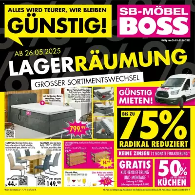 Möbel Boss Prospekt (gültig bis 1-06)
