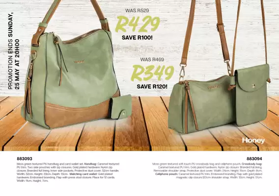 Honey Fashion Accessories catalogue