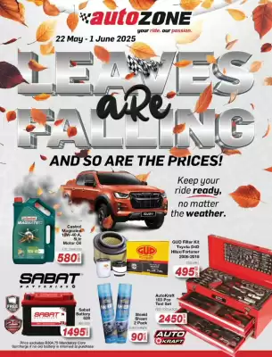 AutoZone catalogue (valid until 1-06)