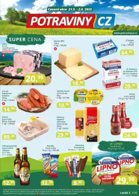 Potraviny CZ leták