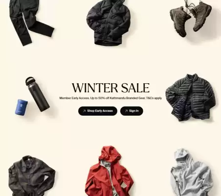 Kathmandu catalogue (valid until 5-06)