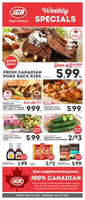 IGA flyer (valid until 29-05)