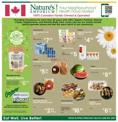 Nature's Emporium flyer (valid until 29-05)