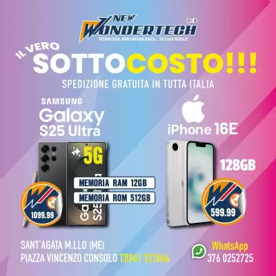 Volantino New Wondertech (valido fino al 25-05)