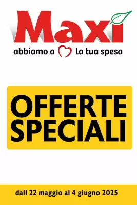 Volantino Maxi Supermercati (valido fino al 4-06)