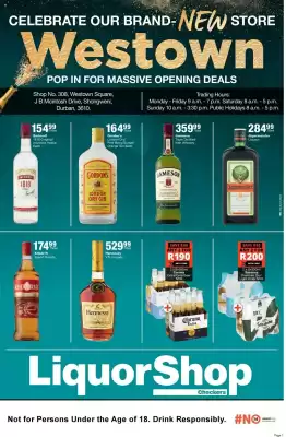 Checkers Liquor Shop catalogue