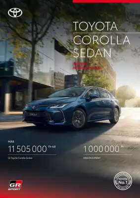 Toyota akciós újság (érvényes eddig: 31-05)