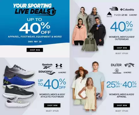 Sporting Life flyer (valid until 28-05)