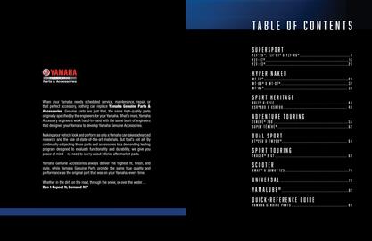 Yamaha catalogue Page 2