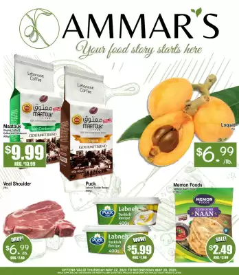 Ammar's Halal Meats flyer (valid until 28-05)