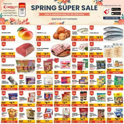 Seafood City Supermarket flyer (valid until 28-05)
