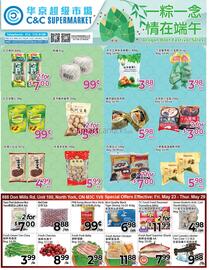 C&C Supermarket flyer week 21 Page 1