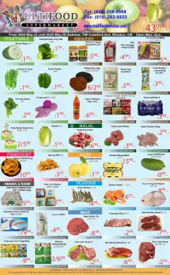 MultiFood Supermarket flyer (valid until 29-05)