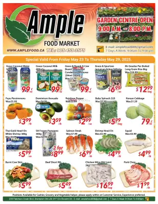 Ample Food Market flyer (valid until 29-05)