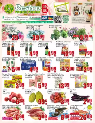 Bestco Food Mart flyer (valid until 29-05)
