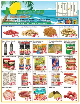 Bestco Food Mart flyer (valid until 29-05)