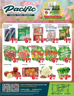 New Pacific Supermarket flyer (valid until 29-05)