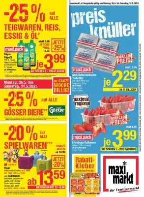 Maximarkt Flugblatt (gültig bis 31-05)
