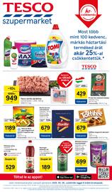 Tesco akciós újság | Szupermarket Oldal 1