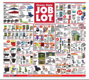 Ocean State Job Lot Weekly Ad week 21 Page 1