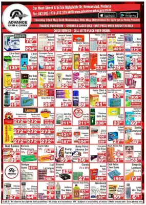Advance Cash n Carry catalogue