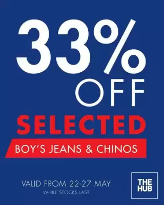 The Hub catalogue (valid until 27-05)