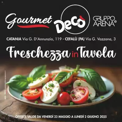 Volantino Gourmet Déco