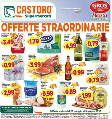 Volantino Il Castoro Supermercati