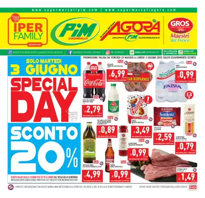Volantino Supermercati Agorà