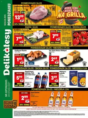 Delikatesy Centrum gazetka (ważność do 1-06)