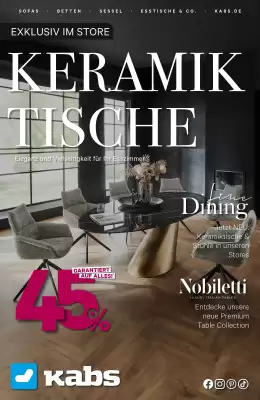 Kabs Polsterwelt Prospekt (gültig bis 26-06)
