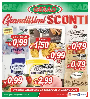 Volantino Gesad Supermercati (valido fino al 3-06)