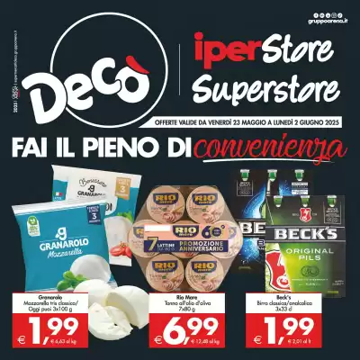 Volantino Deco Superstore (valido fino al 2-06)