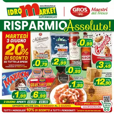 Volantino Idromarket (valido fino al 2-06)