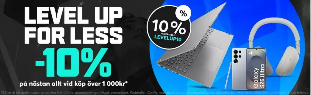 Webhallen reklamblad