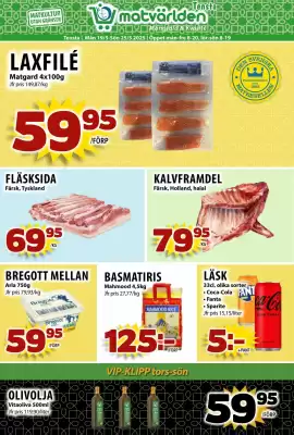 Matvärlden Tensta reklamblad