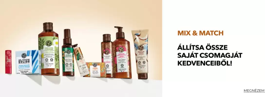 Yves Rocher akciós újság