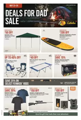 Cabela's flyer (valid until 29-05)