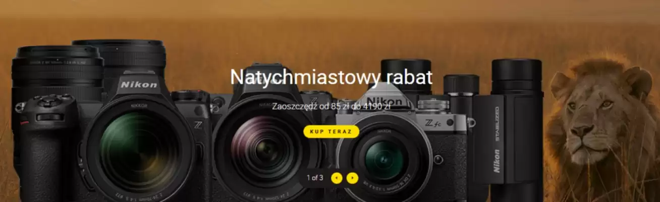 Nikon gazetka (ważność do 25-06)