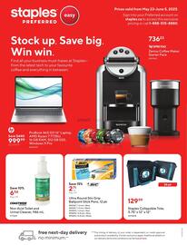 Staples flyer week 21 Page 1