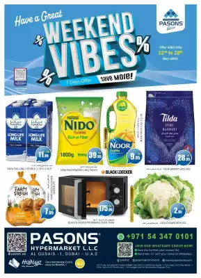 Pasons catalogue (valid until 28-05)