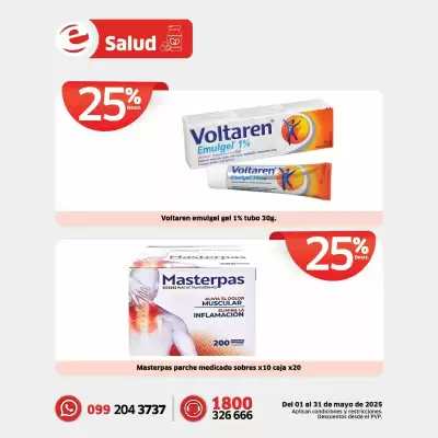 Catálogo Farmacias Económicas (válido hasta 31-05)