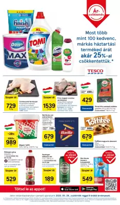 Tesco akciós újság