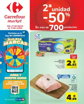 Folleto Carrefour Market (válido hasta el 11-06)